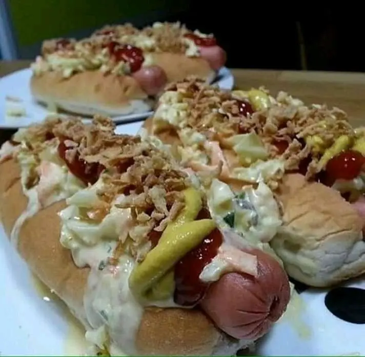 Perro Caliente simple + Huevo y Queso